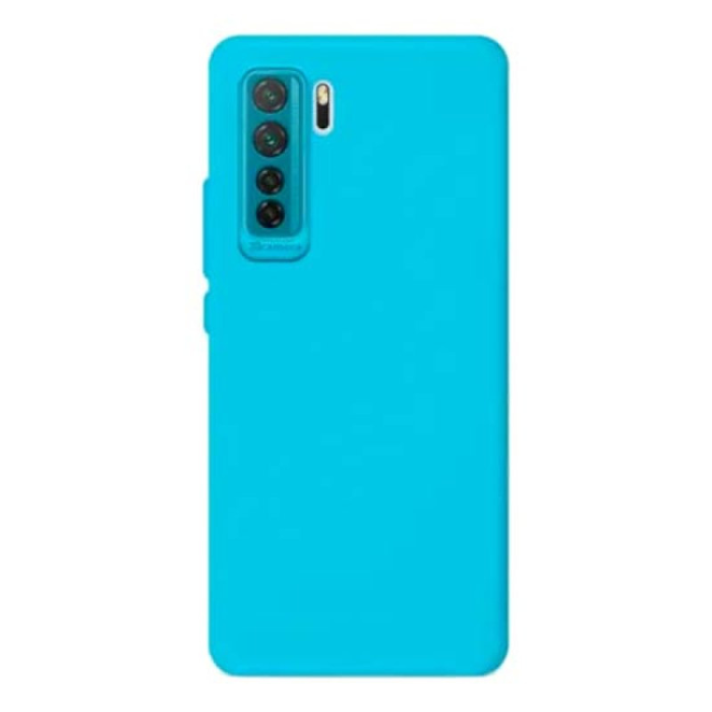 Capa Silicone Huawei P40 Lite Turquesa