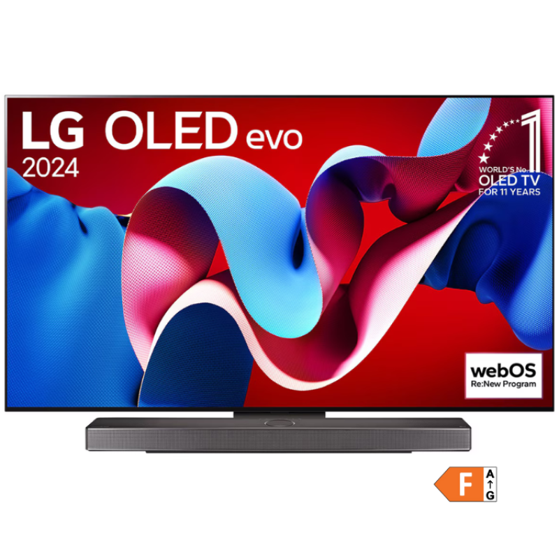 Televisão LG Série C4 2024 Smart TV 4K OLED 65"