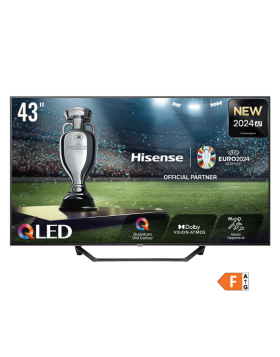 Televisão Hisense A7NQ (2024) Smart TV 4K QLED 43"
