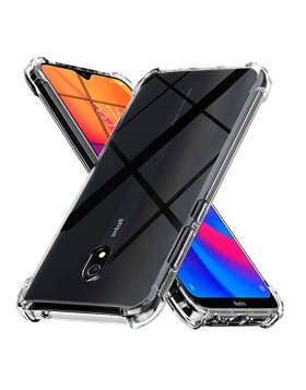 Capa Silicone Anti-Shock Xiaomi Redmi 8A - Transparente