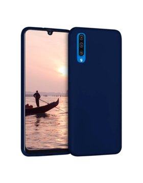 Capa Silicone Samsung Galaxy A50 Azul