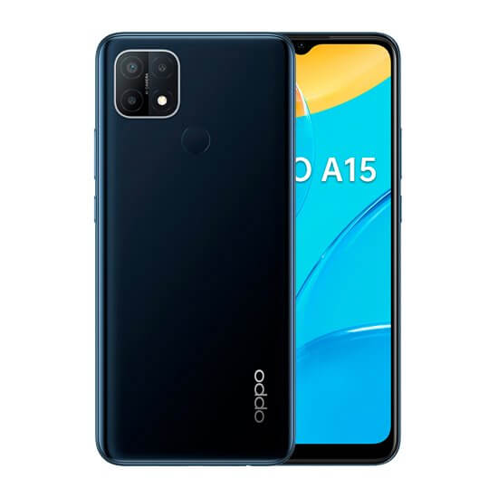 Oppo A15 3GB/32GB Dual Sim Preto - Smartphones & Telemóveis