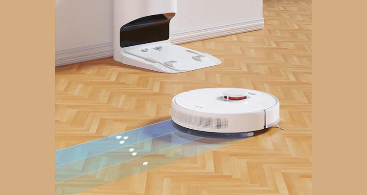 Dreame Aspirador Robot D10 Plus C/ Base de Carregamento Branco